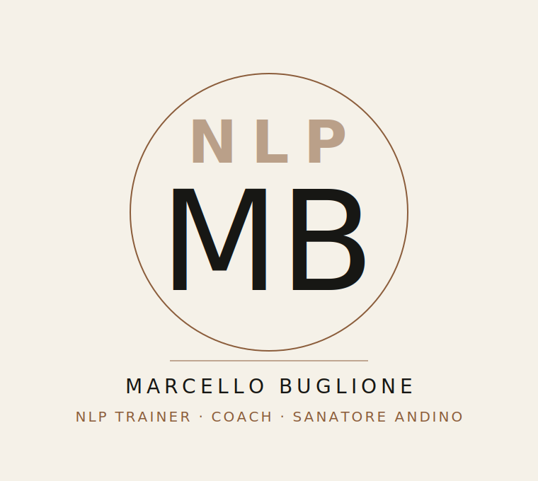 Emblema Marcello Buglione — NLP Trainer, Coach, Sanatore Andino